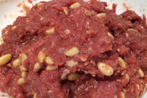 火鸡肉酿豆腐的做法图解1