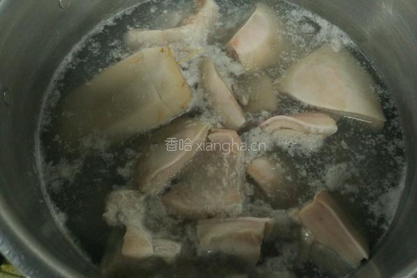 绿豆酿连藕的做法图解5