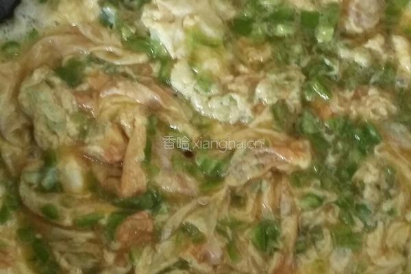 青椒鸡蛋饼的做法图解4