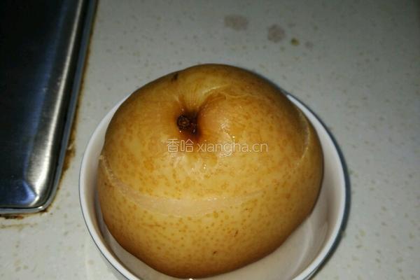 秋梨蒸蛋的做法图解3