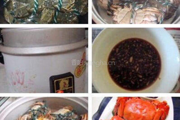清蒸大闸蟹的做法图解4