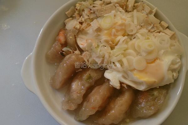 葱豆腐虾蛋（搭“四季黄金虾饺”）的做法图解9