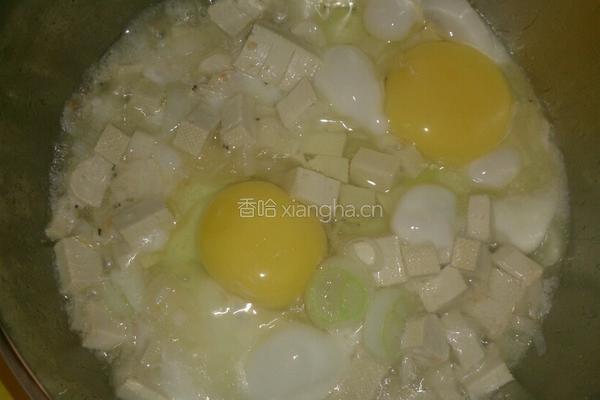 葱豆腐虾蛋（搭“四季黄金虾饺”）的做法图解5