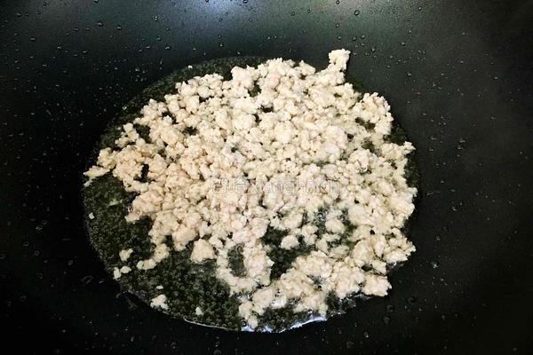肉末豆角的做法图解4