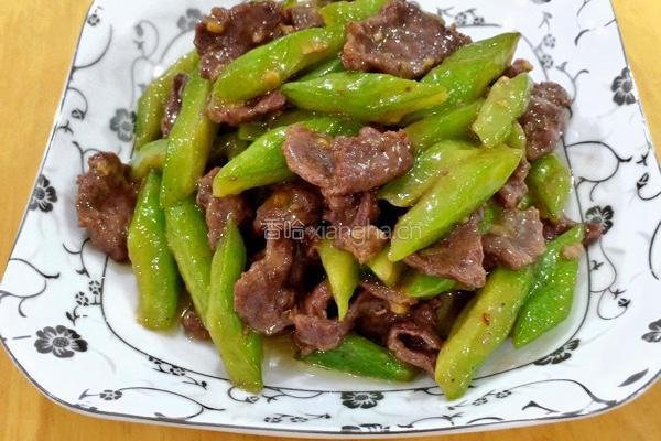 牛肉炒苦瓜的做法图解7