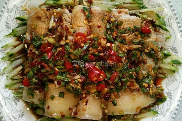 蒜泥白肉的做法图解5