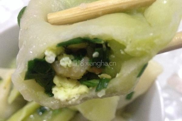 翡翠大白菜水饺的做法图解9