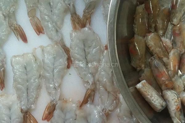 一虾双吃的做法图解4