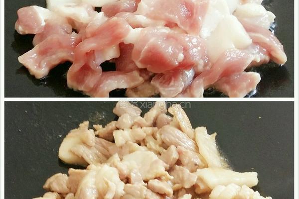 豇豆炒肉的做法图解5
