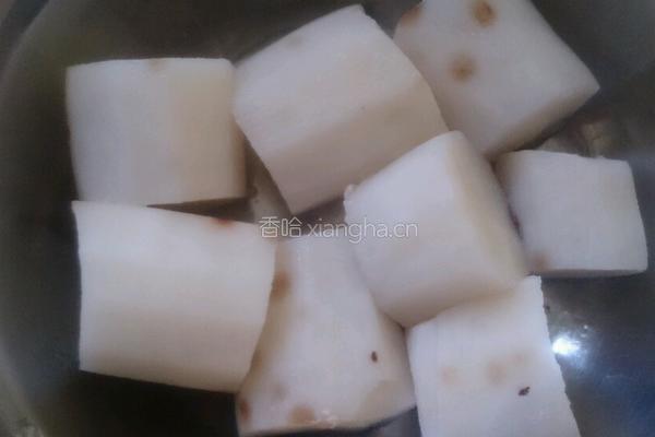 五仁灰山药羹的做法图解3