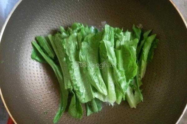 蒜蓉油麦菜的做法图解3