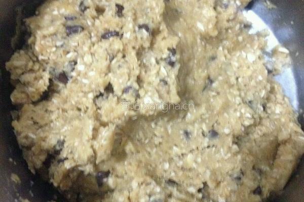 燕麦巧克力豆饼干的做法图解6