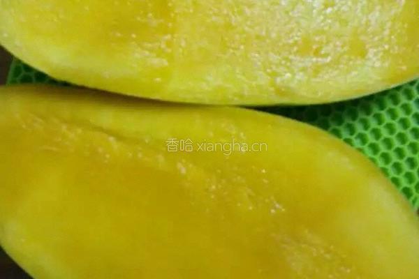 芒果雪糕的做法图解2
