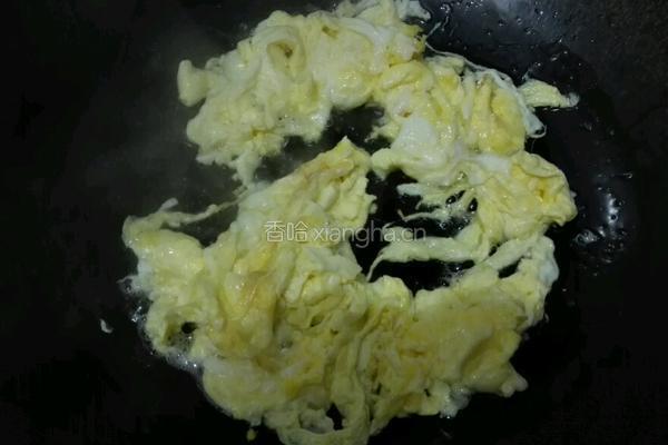 包菜粉丝炒鸡蛋的做法图解4
