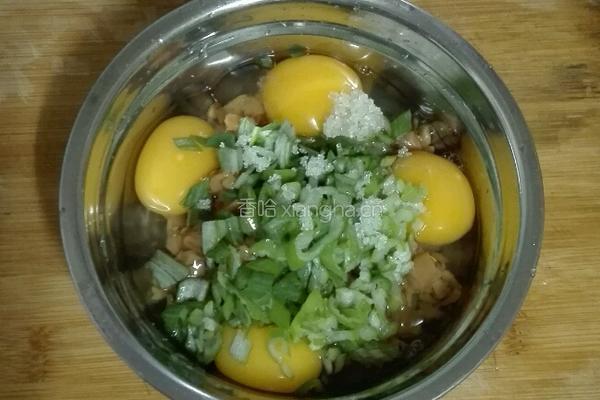 菜脯蛋的做法图解4