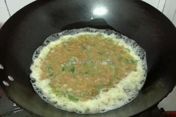菜脯蛋的做法图解5