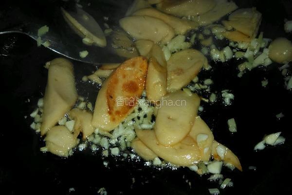 青菜炒河粉的做法图解4