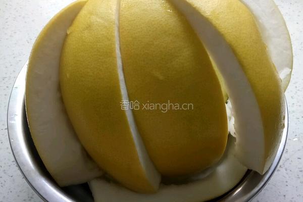 冰糖柚子茶的做法图解1
