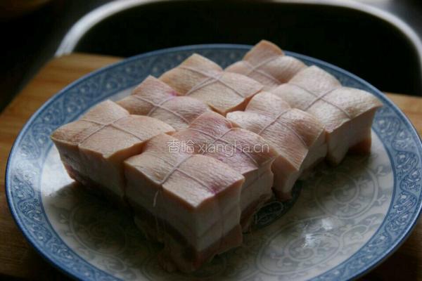 秘制冰糖东坡肉的做法图解4