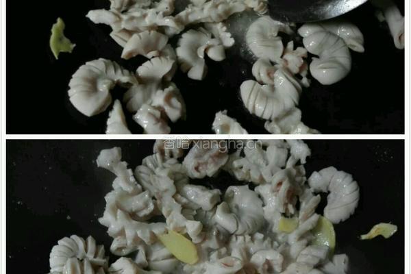 爆炒生肠的做法图解8