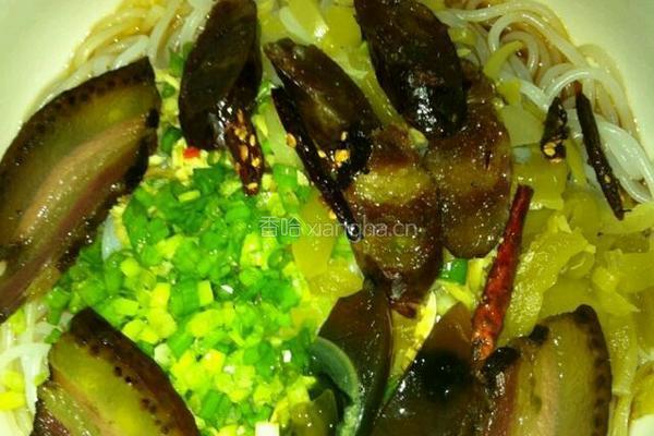 腊肉米粉的做法图解5