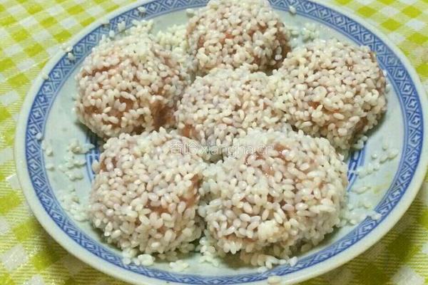 珍珠肉丸的做法图解7