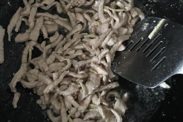莴笋炒肉丝的做法图解3