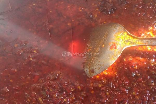 自制香油豆瓣酱的做法图解4