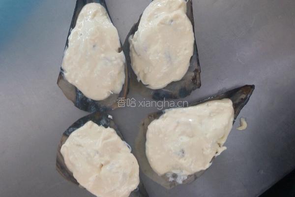 沙拉焗酱焗牛角贝的做法图解10