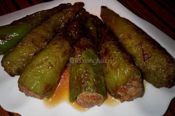 肉酿尖椒