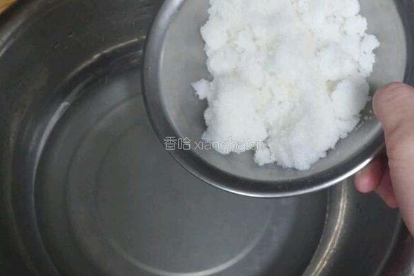 空心大麻圆的做法图解2