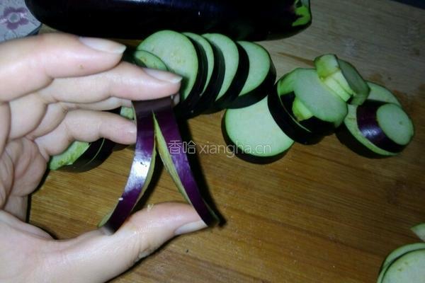 红烧茄盒的做法图解2