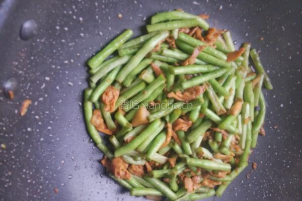 肉丝豇豆的做法图解5
