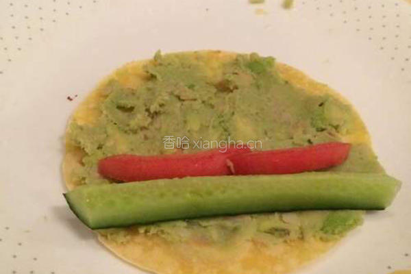 墨西哥牛油果豆蓉卷饼的做法图解16