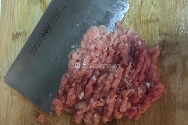 肉末油泼面的做法图解2
