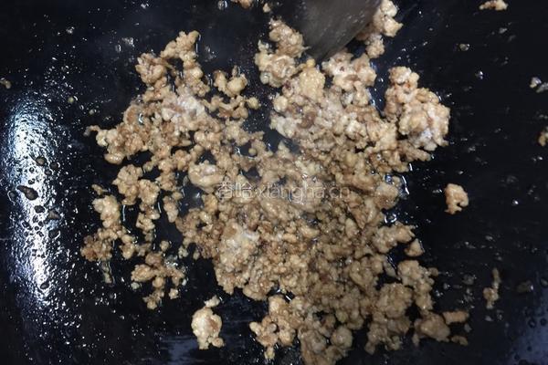 肉末油泼面的做法图解3