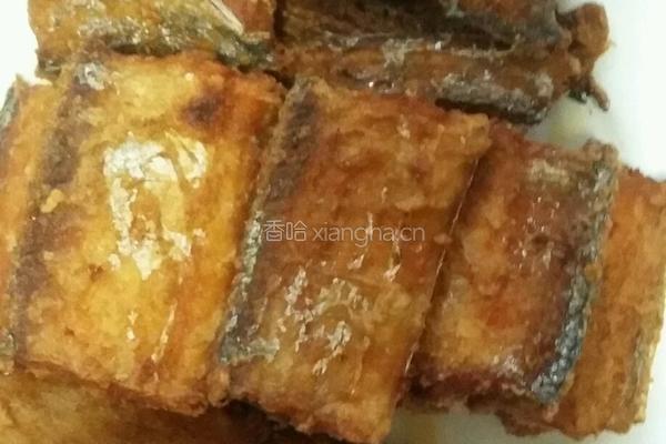 干炸带鱼的做法图解5