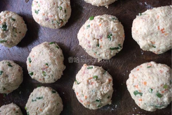 铁板豆腐丸子的做法图解4