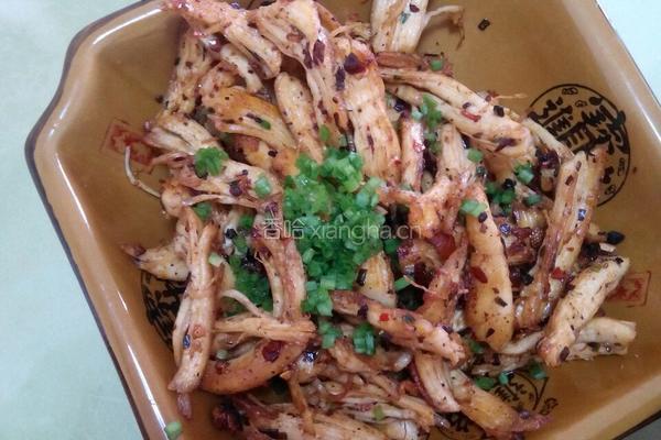干炒鸡胸的做法图解3