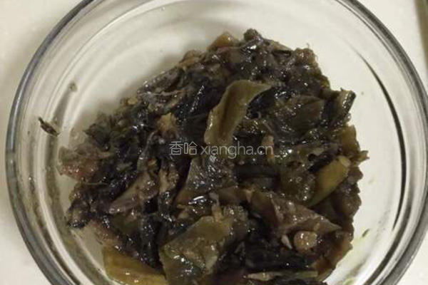 酸菜鱼面片的做法图解2