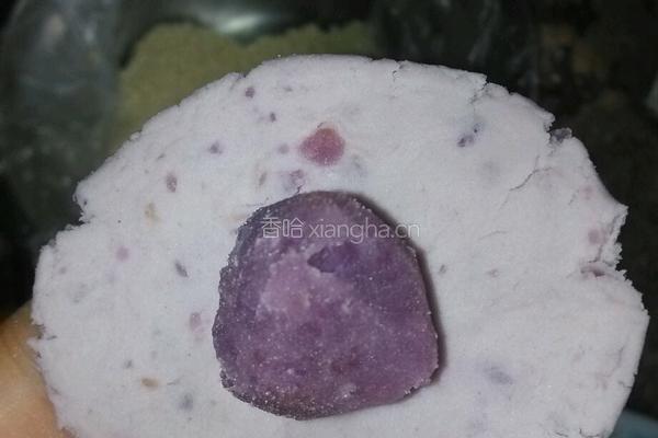 紫薯饼的做法图解6