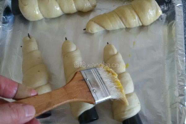全麦奶油螺旋面包桶的做法图解10