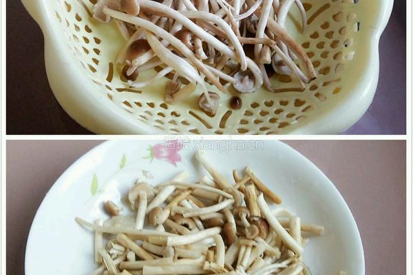 茶树菇炒肉的做法图解5