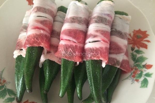 香煎秋葵的做法图解3