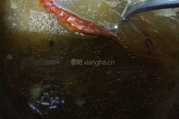 汤泡干豆腐的做法图解2