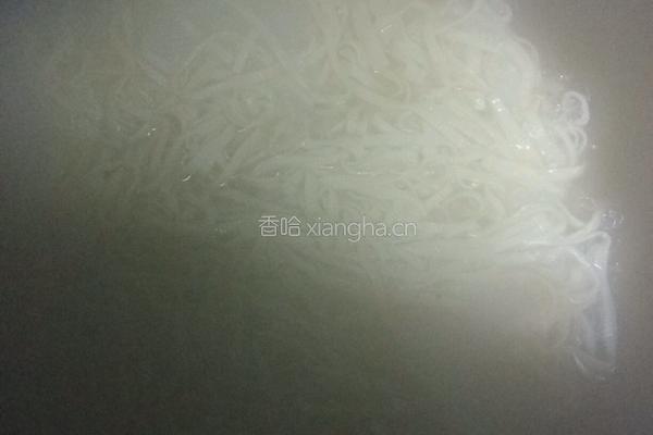 汤泡干豆腐的做法图解3