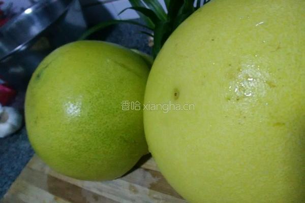 黄金柚子皮的做法图解1