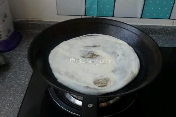 黑芝麻酱层层饼的做法图解7