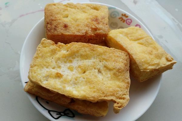 椒香茼蒿豆腐的做法图解2