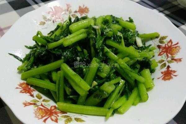 椒香茼蒿豆腐的做法图解5